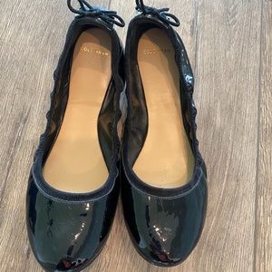 Cole Haan  Black Patent Ballet Flats